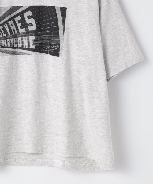 Harriss / ハリス Tシャツ | コットン天竺フォトプリントワイドTシャツ | 詳細5