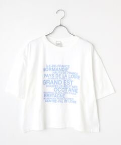 コットン天竺12 ÉtatsプリントTシャツ