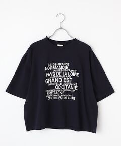 コットン天竺12 ÉtatsプリントTシャツ