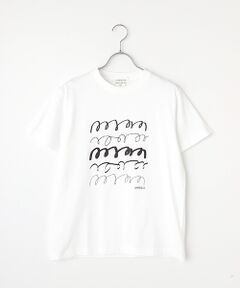 ハイクオリティコットンプリントTシャツ