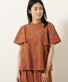 Harriss / ハリス シャツ・ブラウス | ボタニカルプリントフレアスリーブブラウス