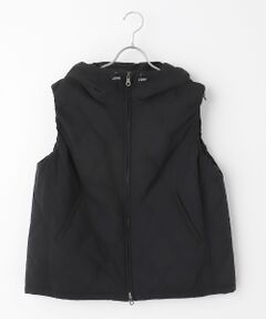 Harriss / ハリス ダウンジャケット・ベスト | Pe/Ny中綿フーディジップアップベスト