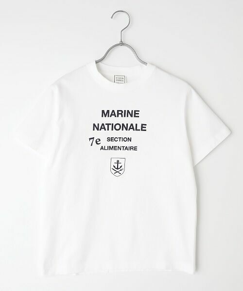 Harriss / ハリス Tシャツ | コットン天竺マリンプリントTシャツ | 詳細7
