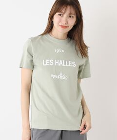 コットン天竺LES HALLESプリントTシャツ