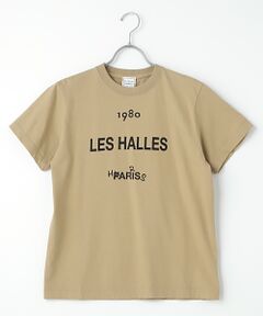 コットン天竺LES HALLESプリントTシャツ