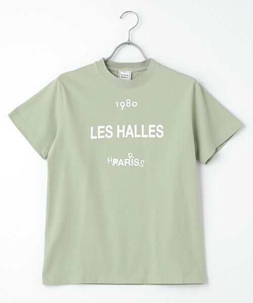 Harriss / ハリス Tシャツ | コットン天竺LES HALLESプリントTシャツ | 詳細13