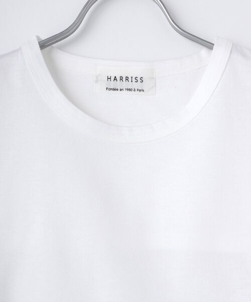 Harriss / ハリス Tシャツ | コットンバスク天竺タックノースリーブ | 詳細1