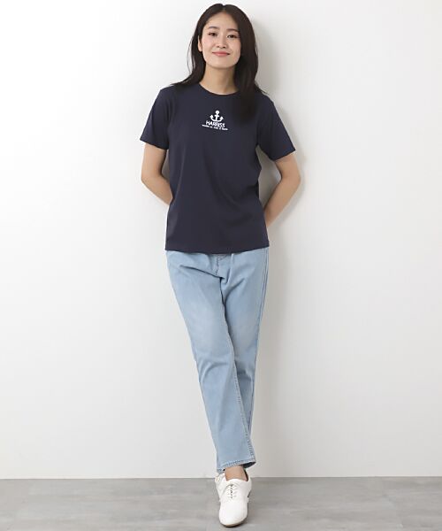 Harriss / ハリス Tシャツ | フロッキープリントライトオンスTシャツ | 詳細14