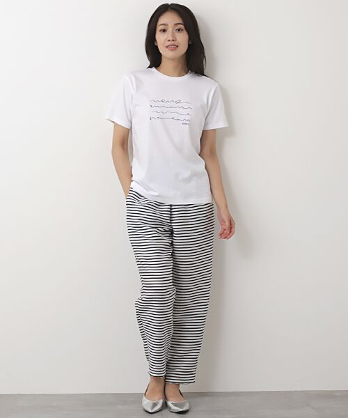 Harriss / ハリス Tシャツ | 波文字プリントライトオンスTシャツ | 詳細7