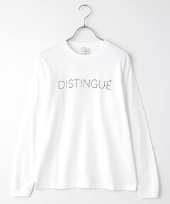 DISTINGUE プリントL/Sティー