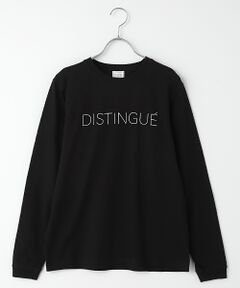 DISTINGUE プリントL/Sティー