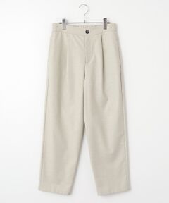 Harriss / ハリス スラックス・ドレスパンツ | 梳毛調フロントタックテーパードパンツ