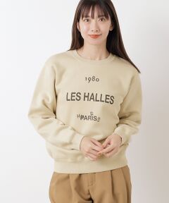 LES HALLES柄トレーナー