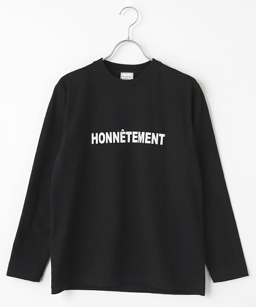 Harriss / ハリス Tシャツ | HONNETEMENTプリント | 詳細12