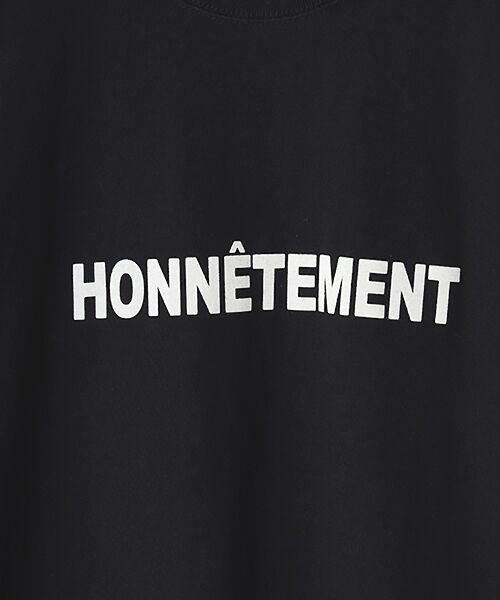 Harriss / ハリス Tシャツ | HONNETEMENTプリント | 詳細10