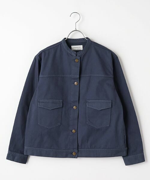 Harriss / ハリス ブルゾン | カラーデニムジャケット | 詳細12