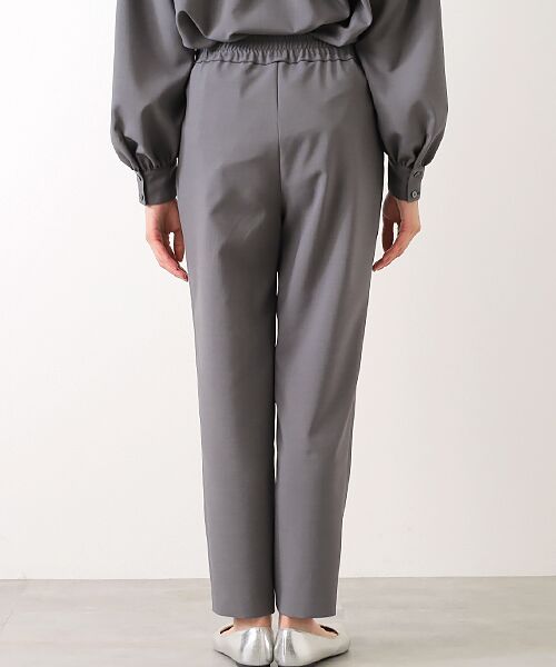 Harriss / ハリス スラックス・ドレスパンツ | ウエストゴムギャザーテーパードパンツ | 詳細7