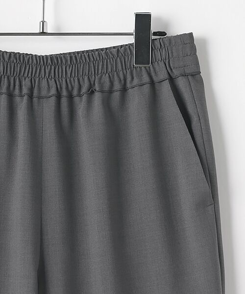 Harriss / ハリス スラックス・ドレスパンツ | ウエストゴムギャザーテーパードパンツ | 詳細2
