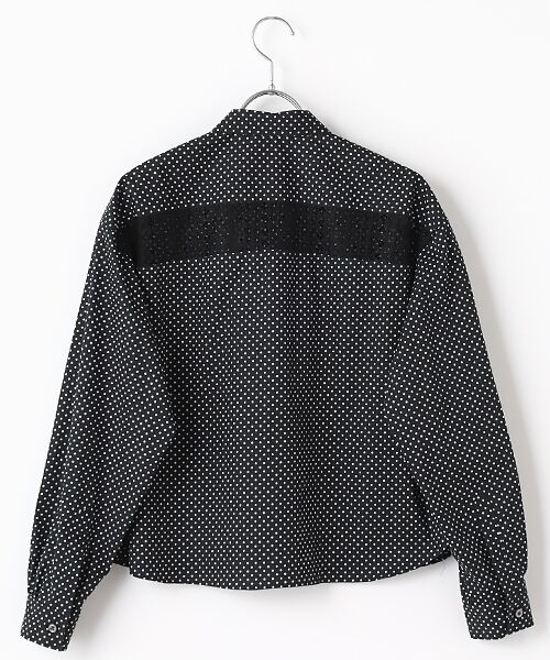 Harriss / ハリス シャツ・ブラウス | レースコンビクロップドシャツ | 詳細2