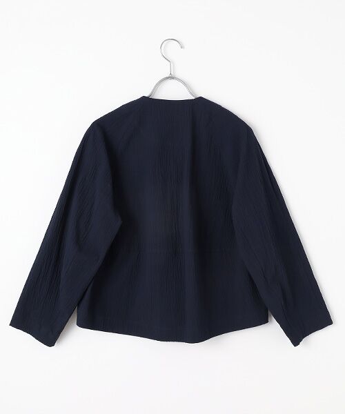 Harriss / ハリス ノーカラージャケット | ノーカラーショートジャケット | 詳細1