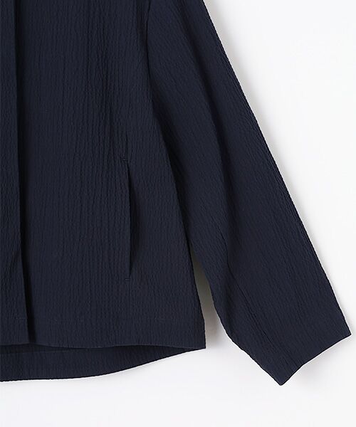 Harriss / ハリス ノーカラージャケット | ノーカラーショートジャケット | 詳細3