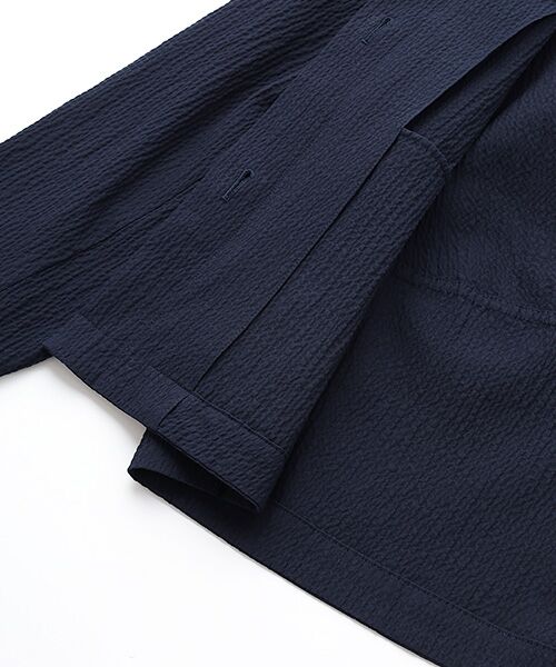 Harriss / ハリス ノーカラージャケット | ノーカラーショートジャケット | 詳細5