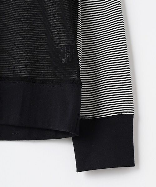 Harriss / ハリス カットソー | フロントチュールカーディガン | 詳細3