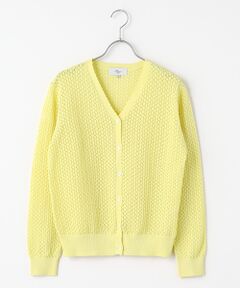 Harriss / ハリス カーディガン・ボレロ | 透かし編みニットカーディガン