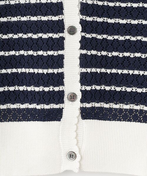 Harriss / ハリス カーディガン・ボレロ | 透かし編みニットカーディガン | 詳細3
