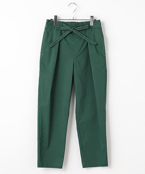 Harriss/ハリス タックリボンテーパードパンツ グリーン 36 Harriss/ハリス タックリボンテーパードパンツ グリーン 36