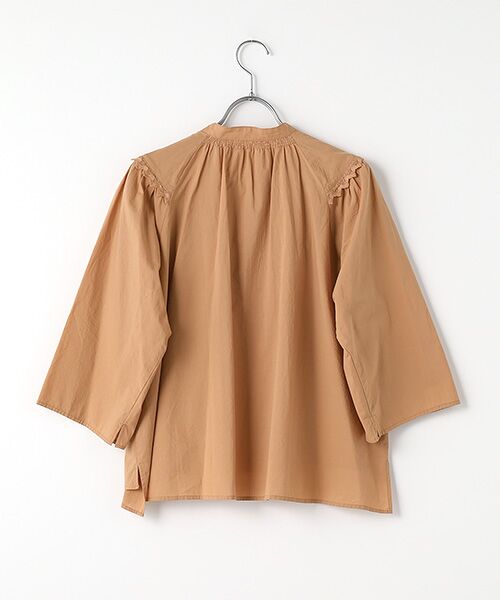 Harriss / ハリス シャツ・ブラウス | レース付スタンドカラーブラウス | 詳細3