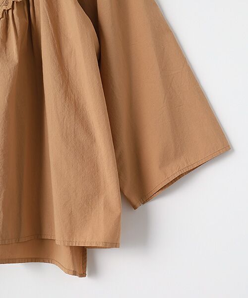 Harriss / ハリス シャツ・ブラウス | レース付スタンドカラーブラウス | 詳細5