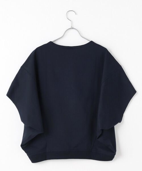 Harriss / ハリス カットソー | 変形ドルマンボートネック | 詳細1