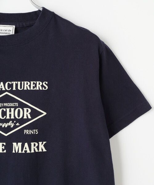 Harriss / ハリス ANCHORプリントTシャツ ANCHORプリントTシャツ （Tシャツ）｜Harriss / ハリス