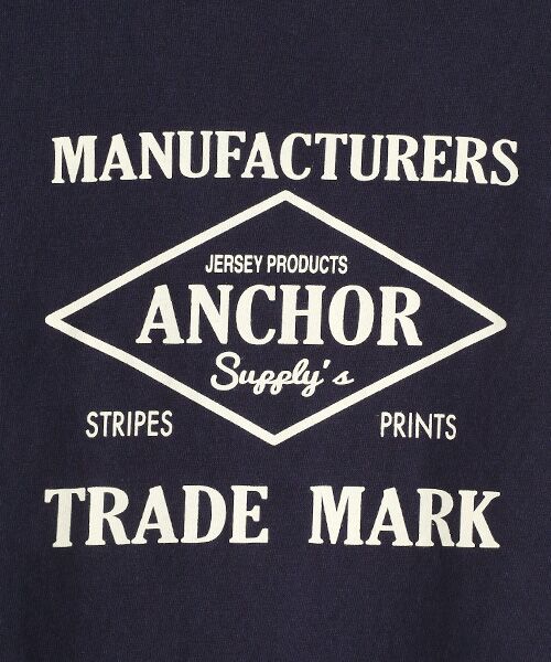 Harriss / ハリス ANCHORプリントTシャツ ANCHORプリントTシャツ （Tシャツ）｜Harriss / ハリス