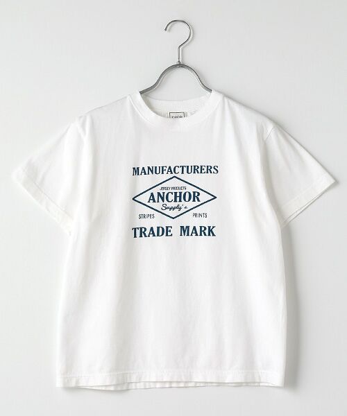 Harriss/ハリス ANCHORプリントTシャツ インクブルー 36 Harriss/ハリス ANCHORプリントTシャツ インクブルー 36