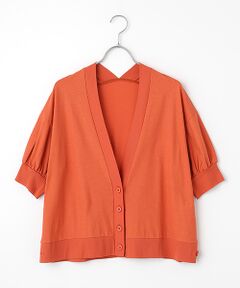 Harriss / ハリス カットソー | カシュクールVカーディガン