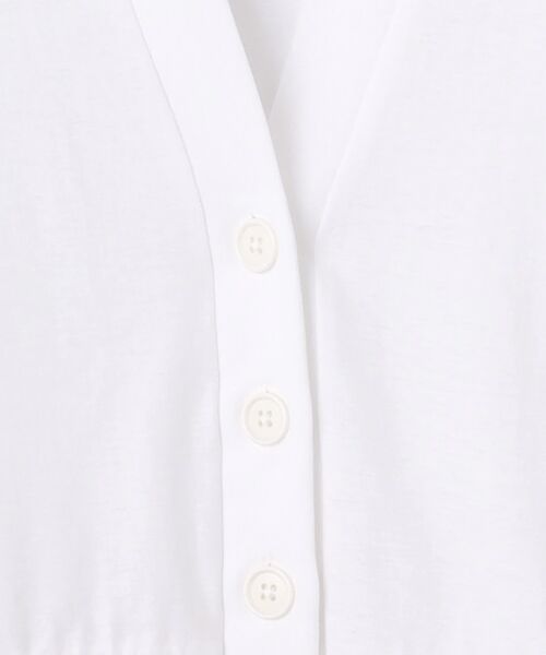 Harriss / ハリス カットソー | カシュクールVカーディガン | 詳細1