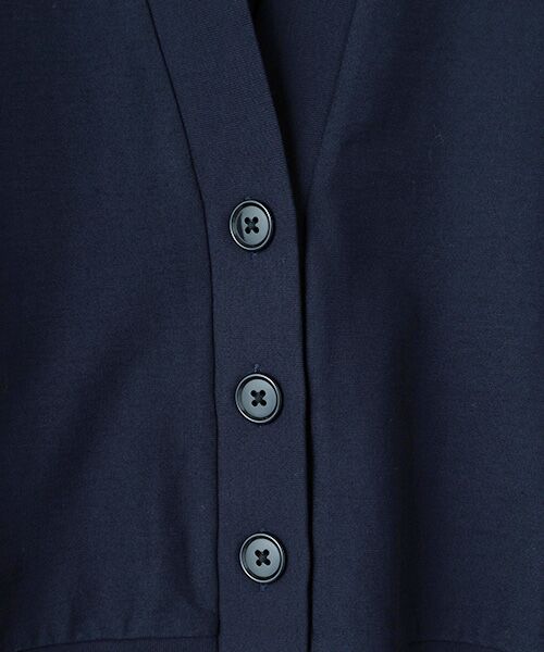 Harriss / ハリス カットソー | カシュクールVカーディガン | 詳細2