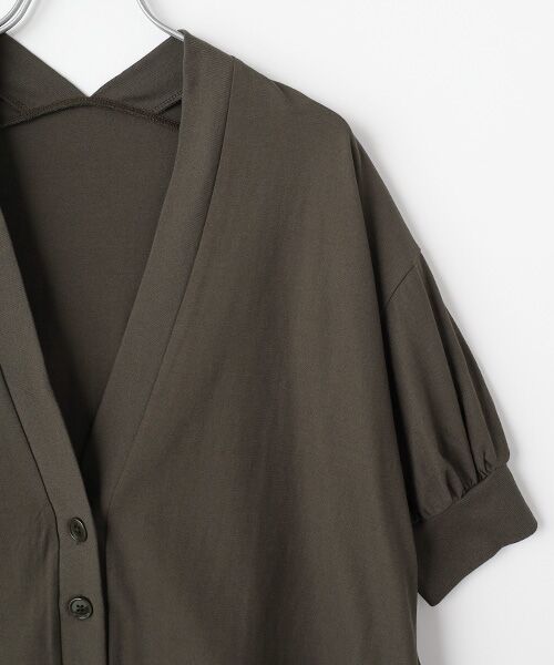 Harriss / ハリス カットソー | カシュクールVカーディガン | 詳細4