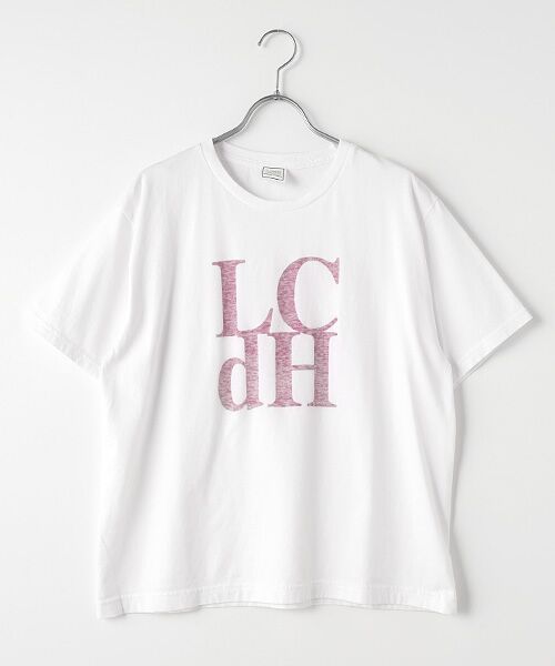 Harriss/ハリス LCdH柄Tシャツ ローズピンク 36 Harriss/ハリス LCdH柄Tシャツ ローズピンク 36