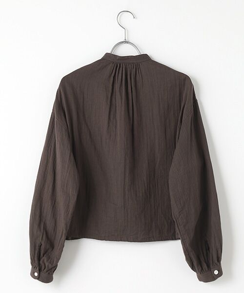 Harriss / ハリス シャツ・ブラウス | クロップドパラーシュートボタンシャツ | 詳細2