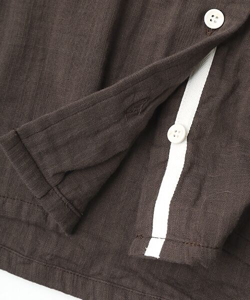 Harriss / ハリス シャツ・ブラウス | クロップドパラーシュートボタンシャツ | 詳細5