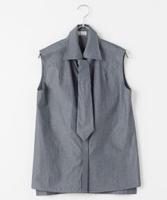 Harriss / ハリス シャツ・ブラウス | タイ付きノースリーブブラウス