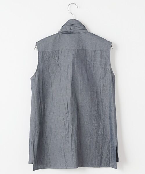 Harriss / ハリス シャツ・ブラウス | タイ付きノースリーブブラウス | 詳細1