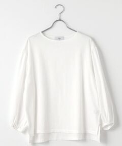 Harriss / ハリス カットソー | 布帛コンビカットソープルオーバー