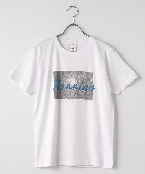 Harriss/ハリス Original Print T-shirt BIGロゴ インクブルー 36 Harriss/ハリス Original Print T-shirt BIGロゴ インクブルー 36