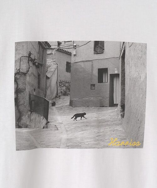 Harriss / ハリス Tシャツ | riginal Print T-shirt　CAT | 詳細1