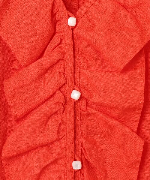 Harriss / ハリス シャツ・ブラウス | リネンフリルブラウス | 詳細2