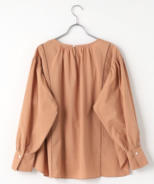 Harriss / ハリス シャツ・ブラウス | レース付ノーカラーブラウス | 詳細2